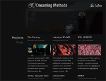 Tablet Screenshot of labs.dreamingmethods.com
